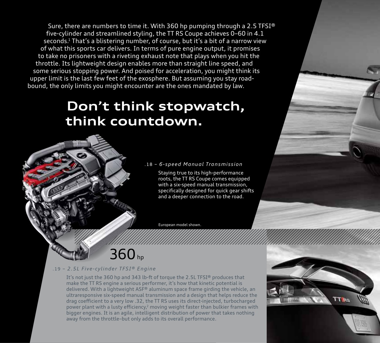 2012 Audi TT Brochure Page 23